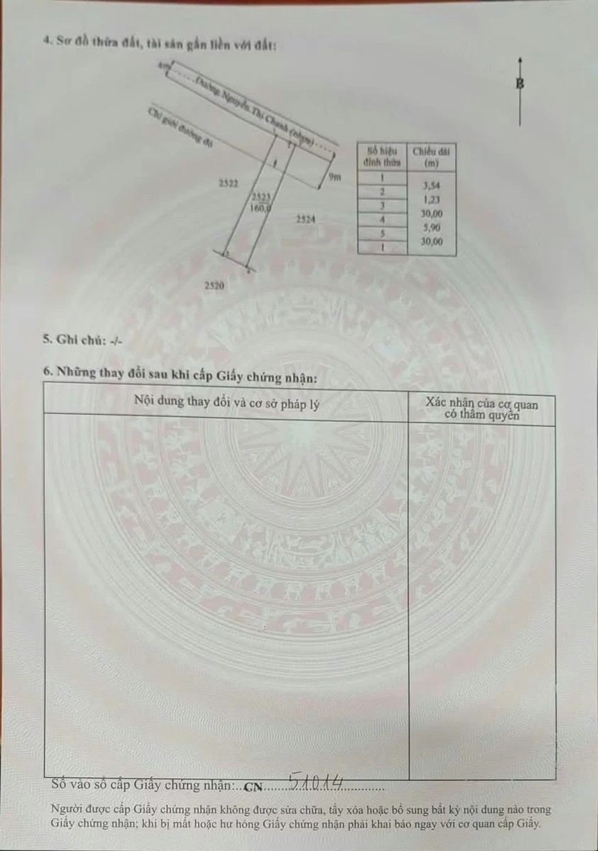 Bán 4 nền đất mặt tiền Nguyễn Thị Chanh Long Thượng, 141 m² - Ảnh thu nhỏ 4