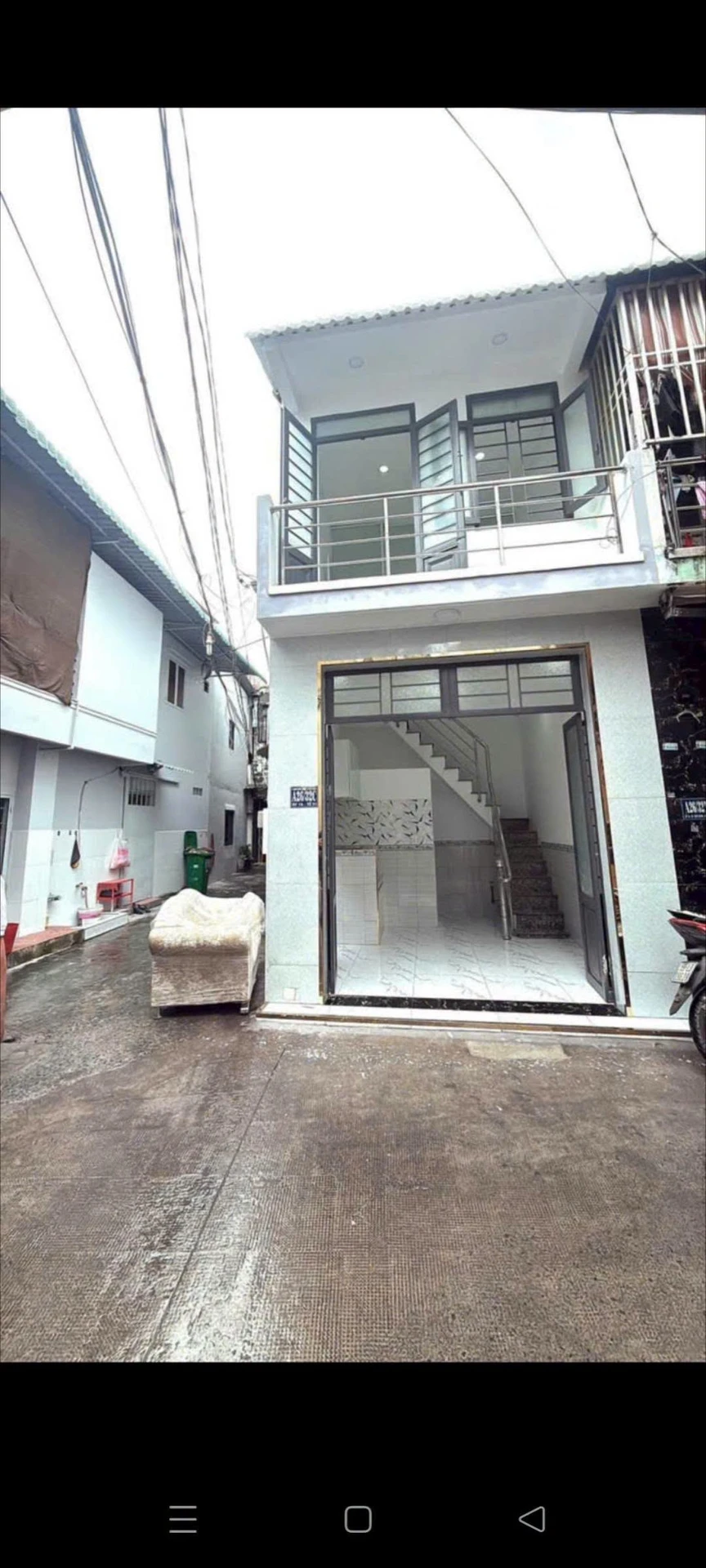 Bán nhà góc 2 mặt tiền 3,5x4,8m 1 lầu ban công giá 999 triệu gần bến xe Quận 8 - Ảnh 1