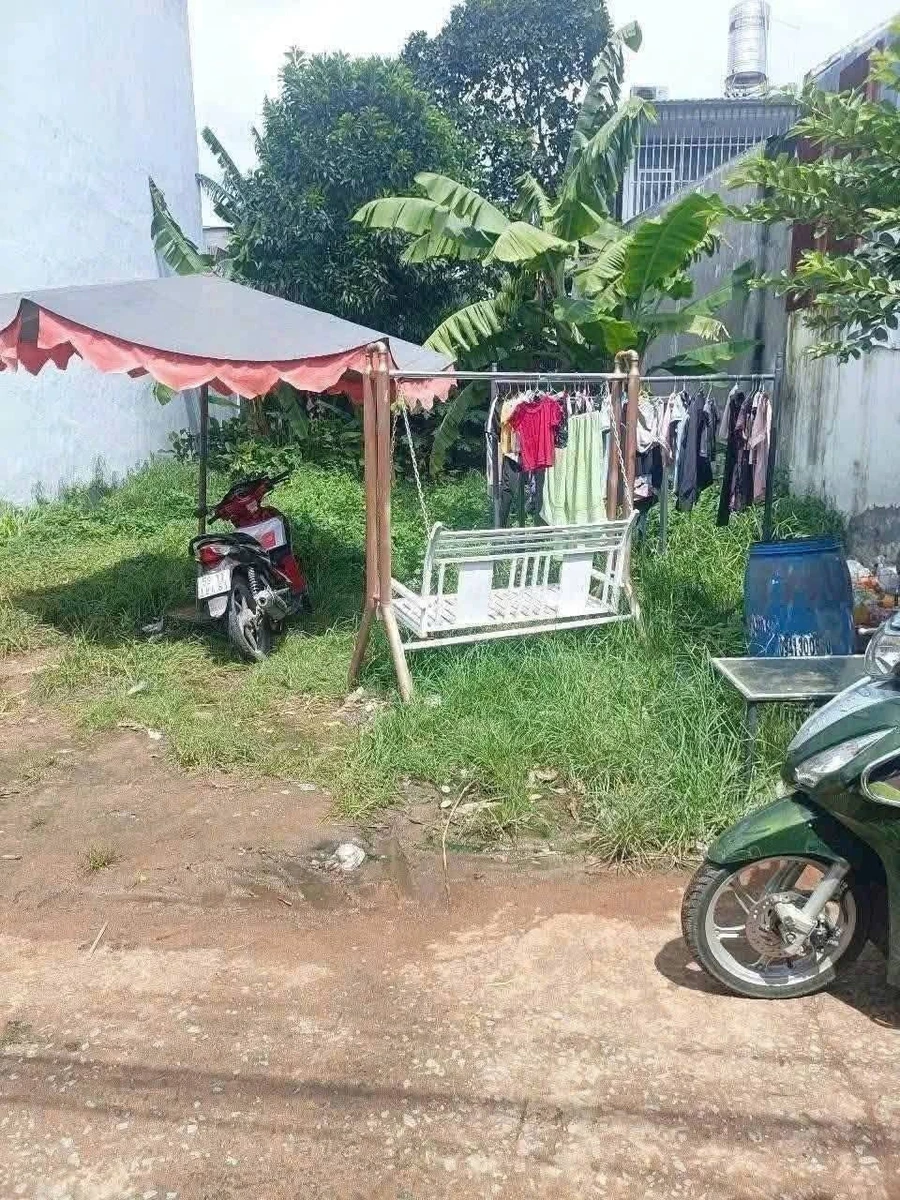Bán đất sổ hồng riêng thổ cư Đông Thạnh Hóc Môn 80m2 - Ảnh 1