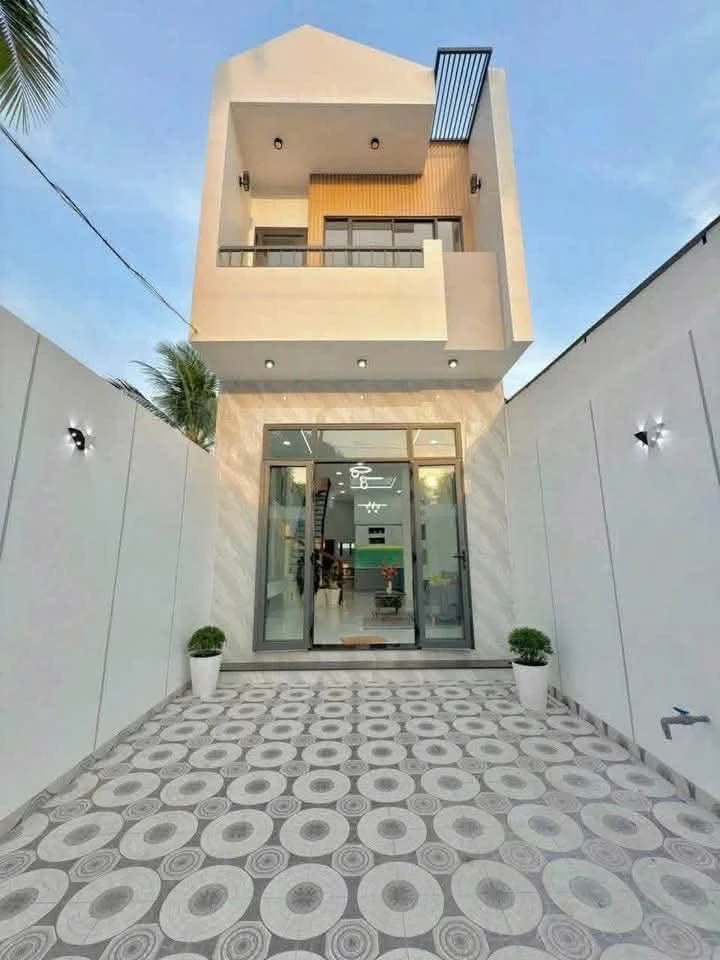 Bán nhà 1 trệt 1 lầu 3PN 80m2 Tân Uyên Bình Dương - Ảnh 1