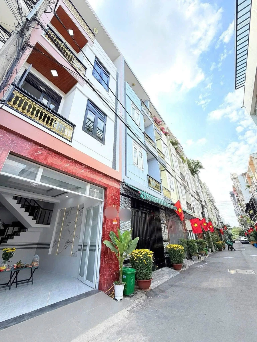Bán nhà 4 phòng ngủ 52m² mặt tiền kênh Quận 12 - Ảnh thu nhỏ 2