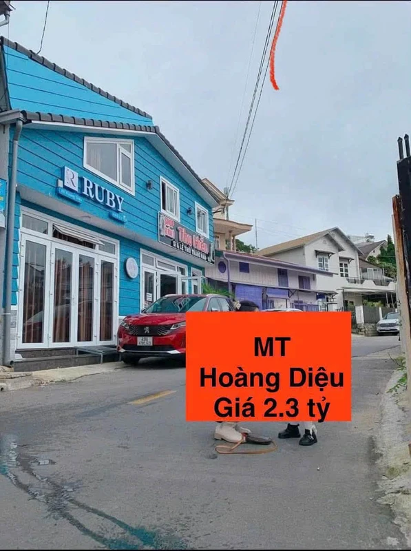 Bán nhà mặt tiền Hoàng Diệu, Đà Lạt, 54m2, 2,3 tỷ