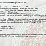 Bán đất Định Hoà Thủ Dầu Một 90.8m2 1tỷ950 - Ảnh thu nhỏ 5