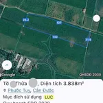 Bán đất lúa 4172m2 giá 500 triệu/1000m2 Xã Phước Tuy - Ảnh thu nhỏ 1