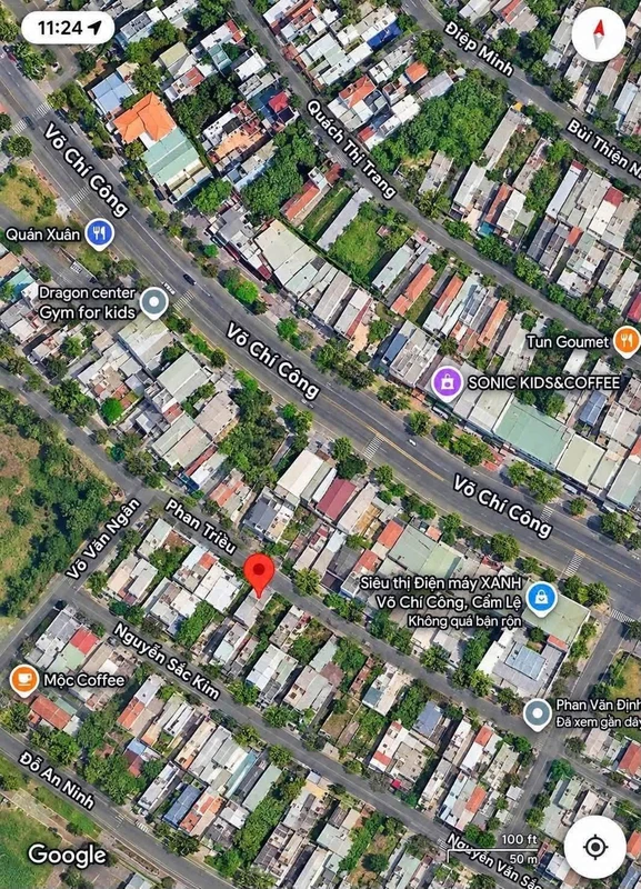 Bán đất 96m2 đường Phan Triêm, khu đô thị sinh thái Hoà Xuân, Đà Nẵng giá 4,7 tỷ