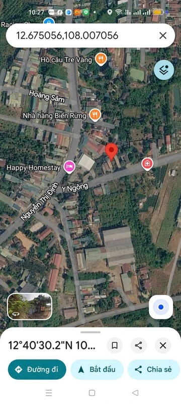 Bán đất mặt tiền Y Ngông Buôn Ma Thuột 140 m2, 2 tỷ 750
