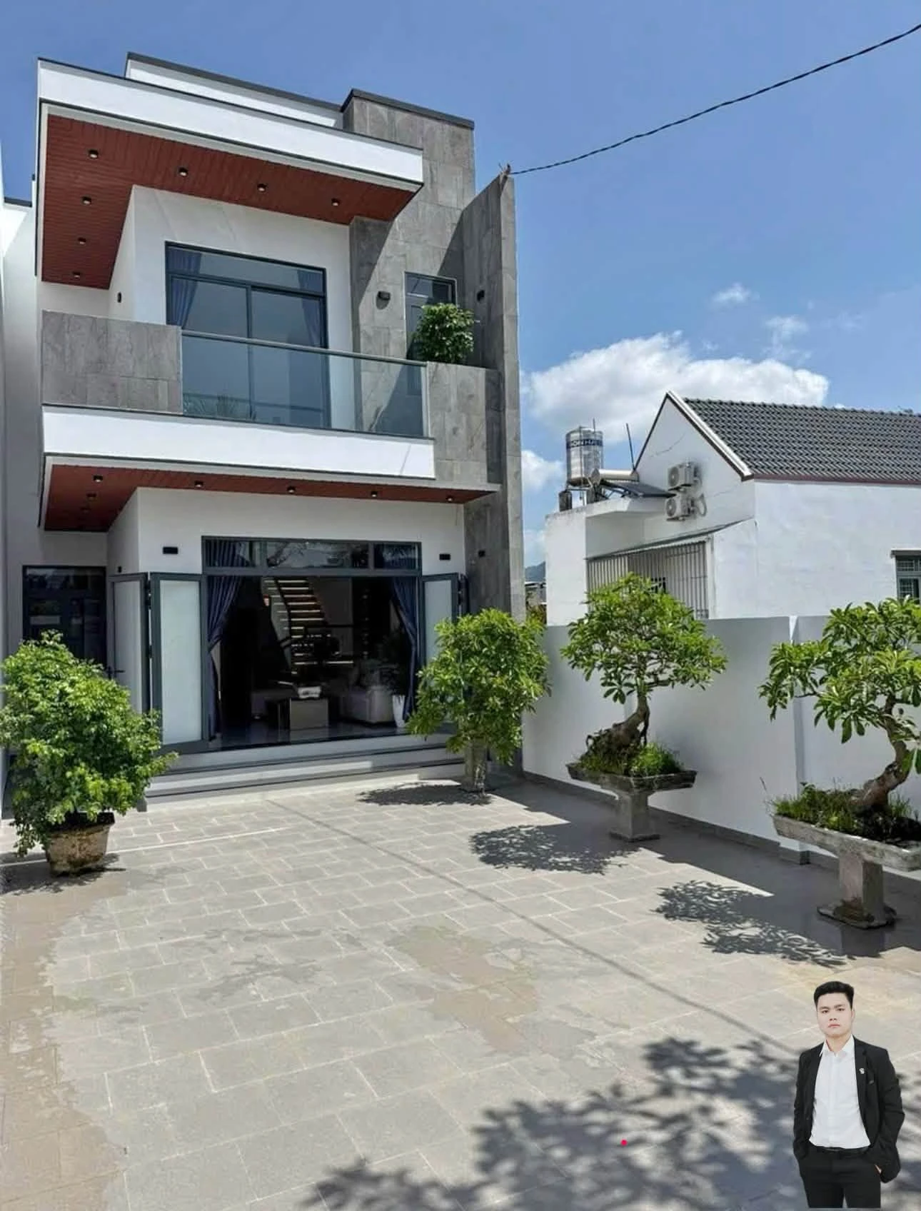 Bán biệt thự 2 lầu 218m² thị trấn Diên Khánh 3 tỷ 980 triệu - Ảnh 1