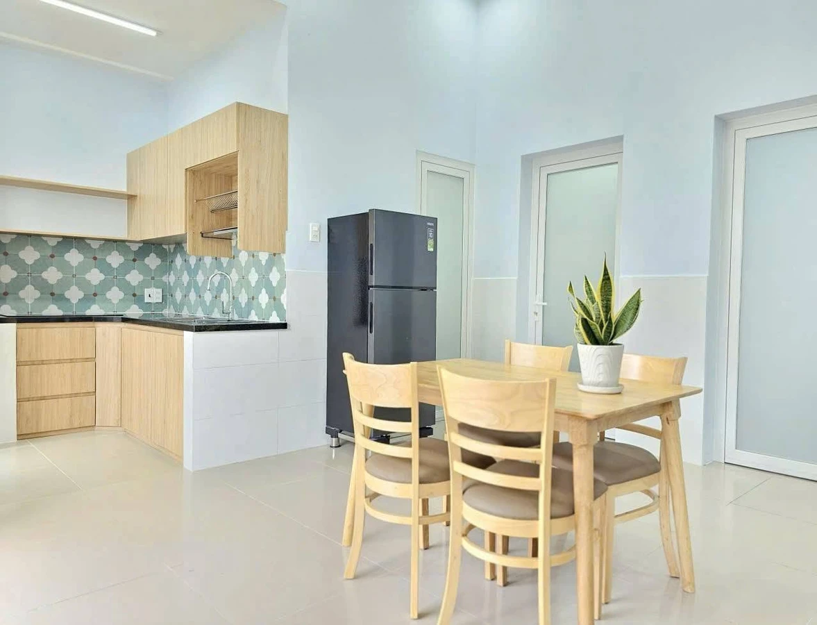 Cho thuê nhà vườn villa nhỏ 60m², 2PN, full nội thất gần chợ Phú Mỹ, Thủ Dầu Một - Ảnh thu nhỏ 3