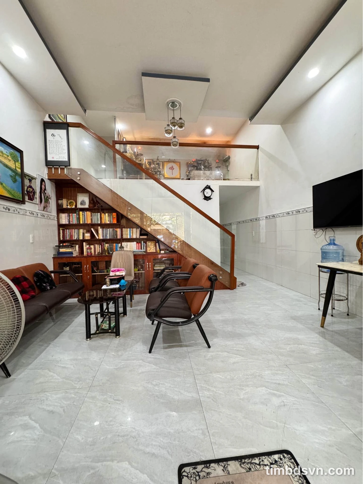 Bán nhà gác lửng 100m2, 2PN, mặt tiền Nhơn Hoà, An Khê - Ảnh 1