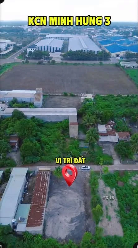 Bán đất xây trọ gần KCN Minh Hưng 3, 50m2, 599 triệu - Ảnh thu nhỏ 2