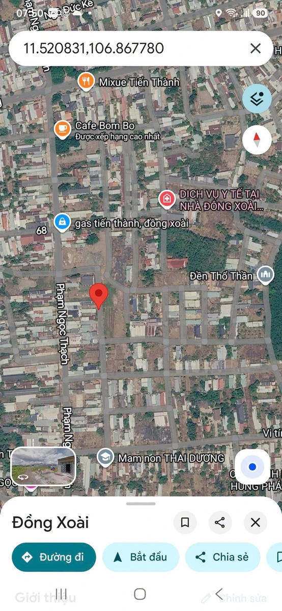 Bán đất Phường Đồng Xoài 150m² mặt tiền 6m giá 900 triệu - Ảnh thu nhỏ 2
