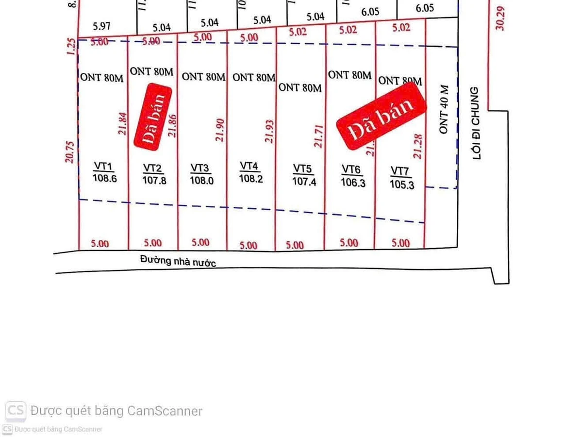 Bán đất Nhà Bè 100m² Huỳnh Mẫn Đạt 1 tỷ 335 triệu - Ảnh 1