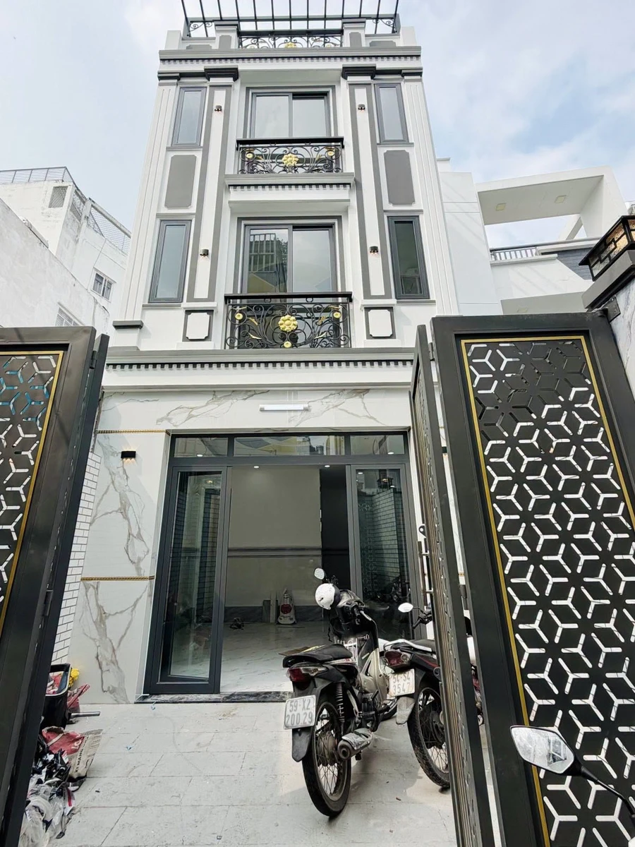 Bán nhà 4 tầng 113m² Phan Văn Trị 10.9 tỷ - Ảnh 1