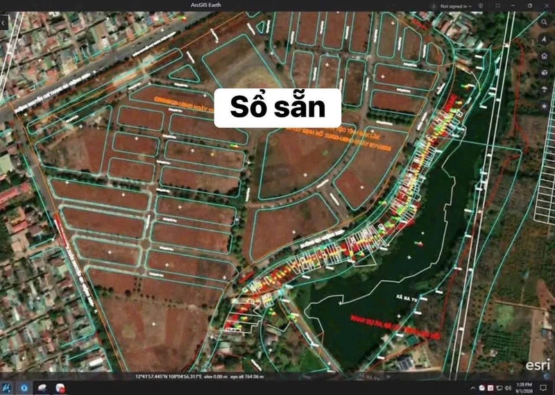Bán đất thổ cư Nguyễn Xuân Nguyên, Tân An, Đắk Lắk 90.75m² - 4.7 tỷ