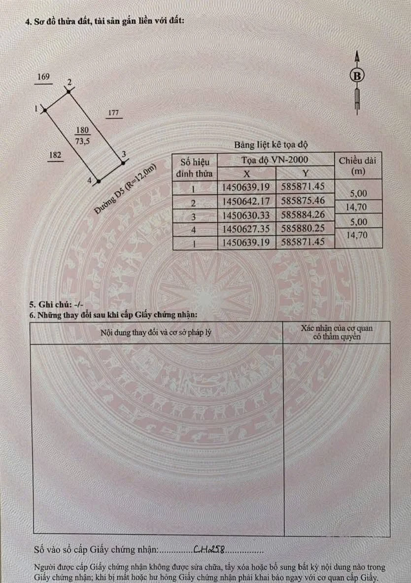 Bán lô đất nội bộ bệnh viện Sản nhi, 73.5m², 2.55 tỷ - Ảnh thu nhỏ 3