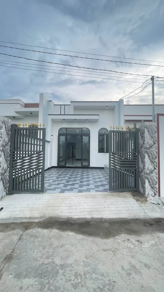 Nhà cấp 4 mới 2PN, 100m² sân ô tô, Nhà Bè, 1 tỷ 5 - Ảnh 1