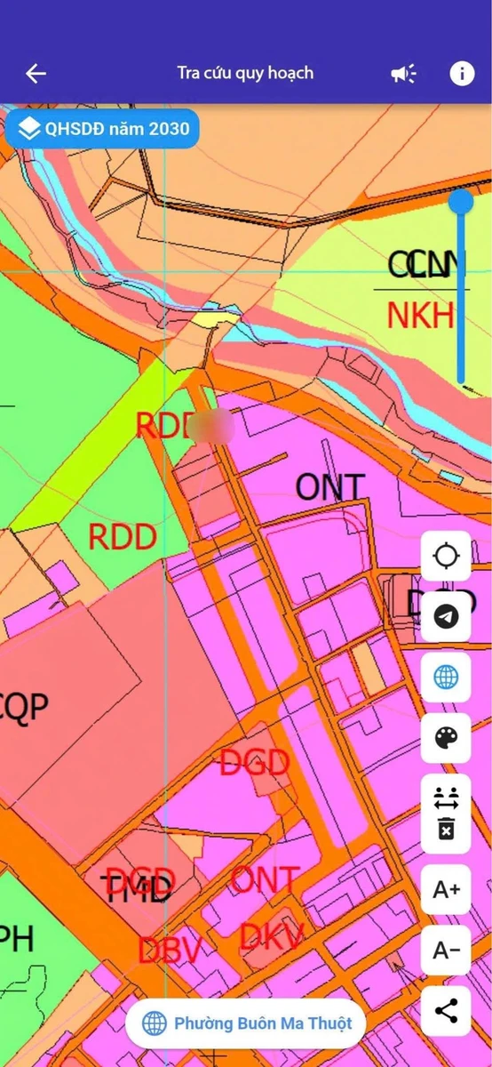 Bán đất hẻm 2 mặt tiền 450m² Nguyễn Lương Bằng, Buôn Ma Thuột - Ảnh thu nhỏ 2