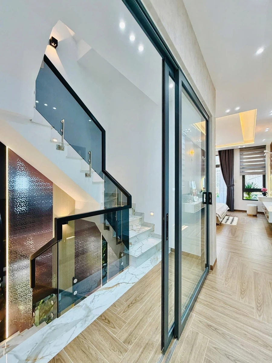 Bán nhà mới xây 4 tầng hẻm 5m Bình Thạnh 58.5m² 8 tỷ - Ảnh thu nhỏ 4