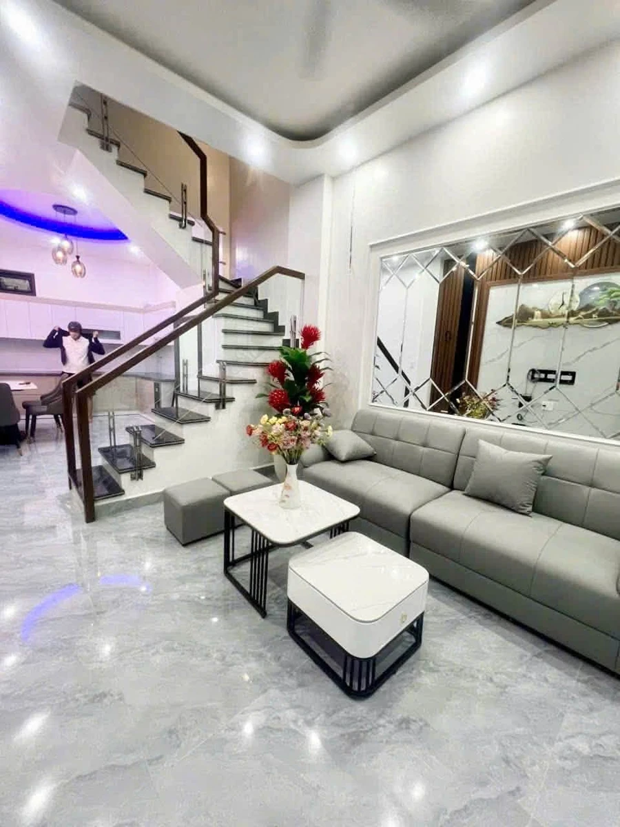 Bán nhà 4 tầng 36m2 sân cổng riêng ngõ 169 Trần Nguyên Hãn, Lê Chân, Hải Phòng giá 2,79 tỷ - Ảnh thu nhỏ 3