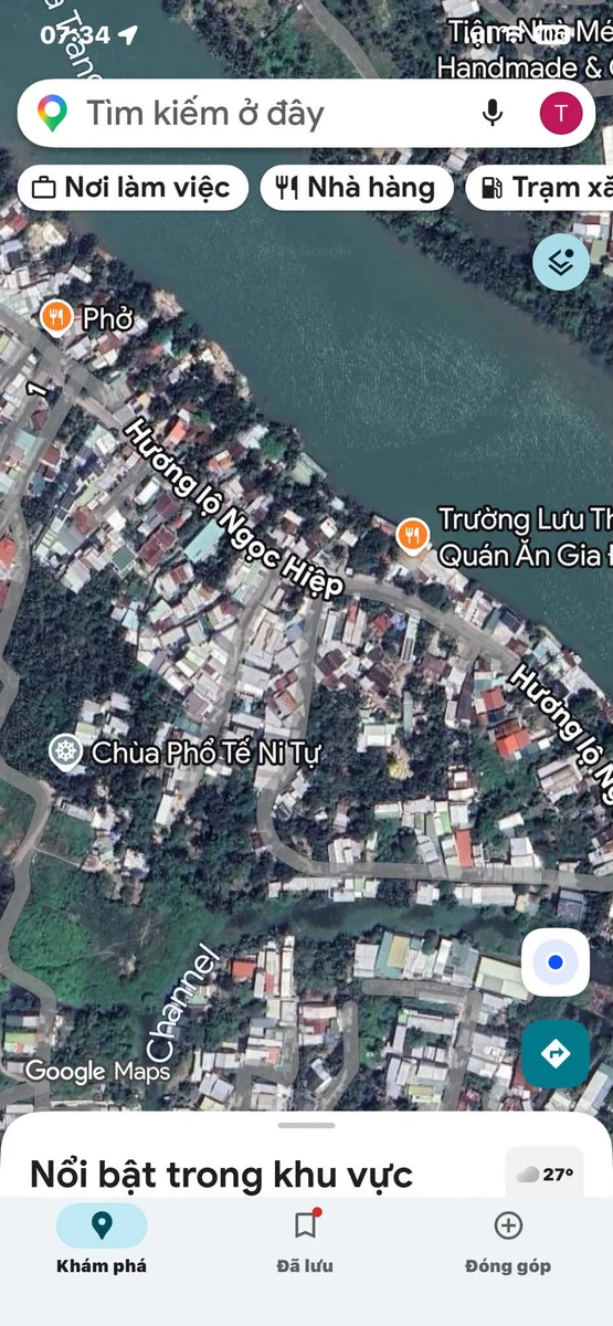 Bán đất thổ cư 111,7m² 2 mặt tiền ngang 7m tại Ngọc Hiệp, Nha Trang giá 2,85 tỷ - Ảnh 1