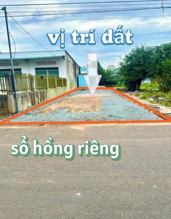 Bán đất 200m2 Đ. Suối Sâu, An Tịnh Trảng Bàng, Giá 700 triệu, SHR, mặt tiền 5m, Gần KCN Trảng Bàng.