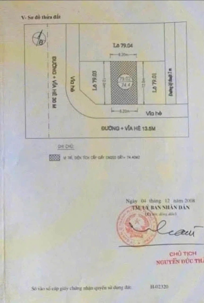 Bán lô mặt tiền Trần Văn Giáp 74,4 m² giá 5 tỷ - Ảnh thu nhỏ 5