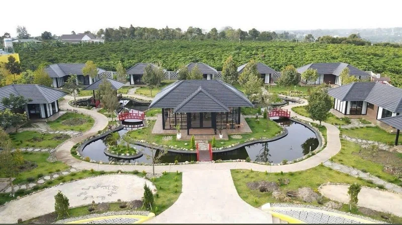 Bán homestay 4000m² (1900m² thổ cư), 15 căn, đường Đoàn Thị Điểm, Phường 1, Bảo Lộc