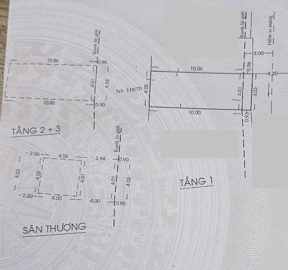 Bán nhà 4 tầng 44,1m2, 4PN, hẻm đậu cửa, Bình Tân giáp Quận 6, giá nhỉnh 5 tỷ - Ảnh thu nhỏ 2