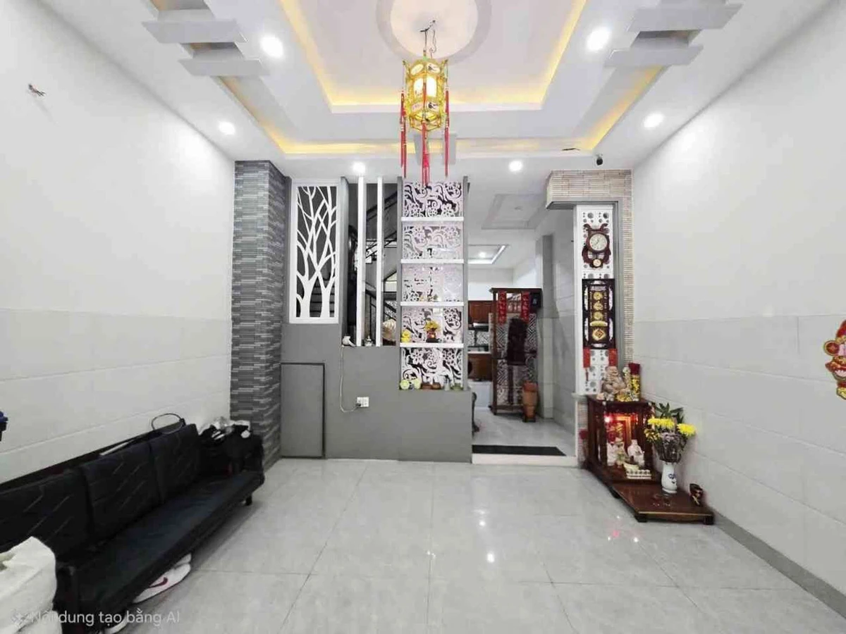 Bán nhà 4 tầng 75m2 hẻm xe hơi 8m Đặng Văn Bi, Thủ Đức, giá hơn 12 tỷ - Ảnh thu nhỏ 2