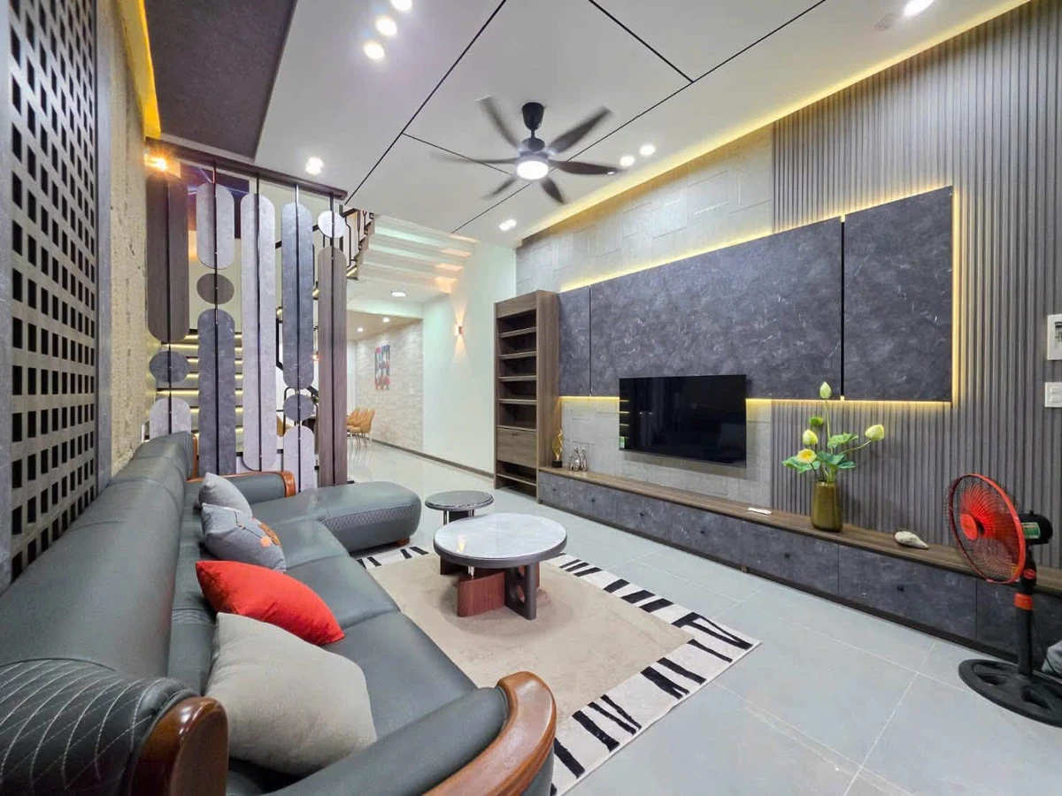 Bán liền kề xây mới 83m2 3 tầng mặt tiền Tôn Đản - Ảnh thu nhỏ 2