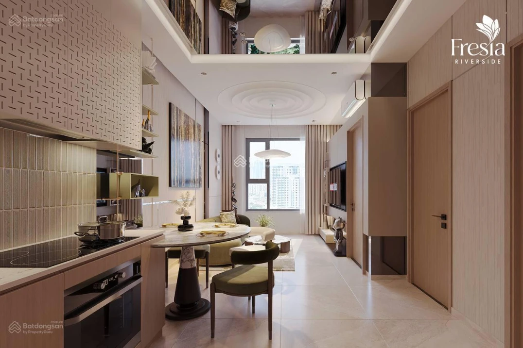 2PN 2WC 51,5m2 2,086 tỷ căn hộ Fresia Riverside CK 4%, vay 75%, TT 25% nhận nhà gần Aeon Mall Metro - Ảnh thu nhỏ 5