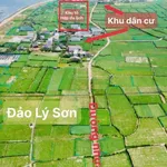 Đất ven biển - gần bên Resort. Giá 1tr2/m2. Vị trí Đảo Lý Sơn: 512m2 đường nhựa xe tải - Ảnh thu nhỏ 1