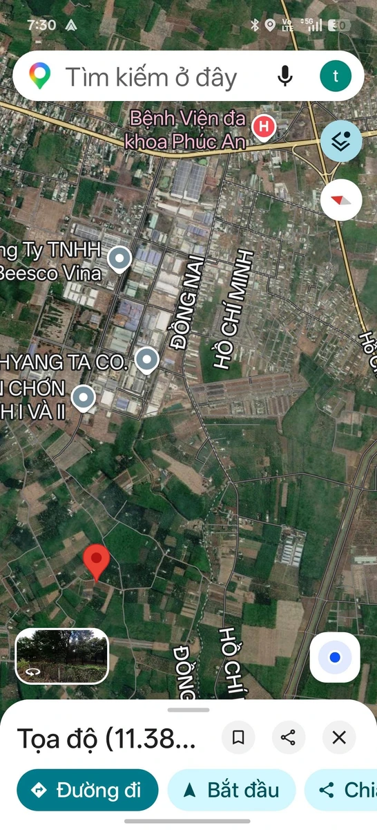 Bán đất mặt tiền KCN Chơn Thành 390 triệu - Ảnh thu nhỏ 2