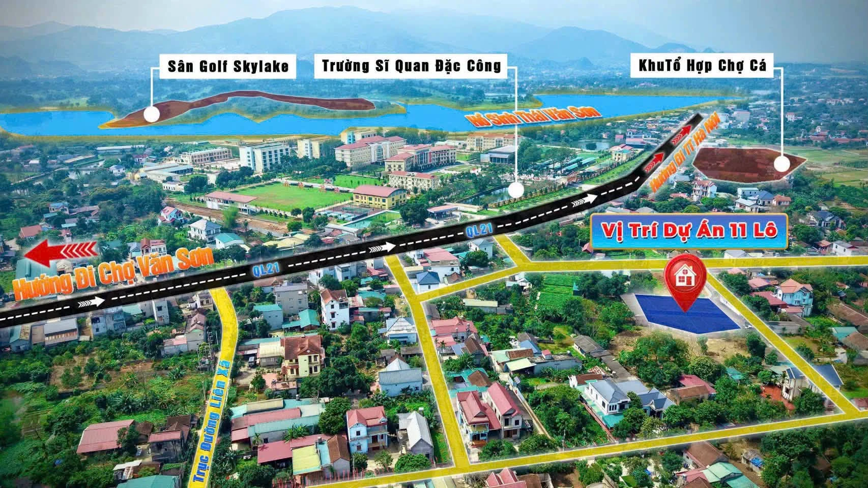 Bán 80m² đất thổ cư Văn Sơn, Chương Mỹ 1 tỷ - Ảnh 1