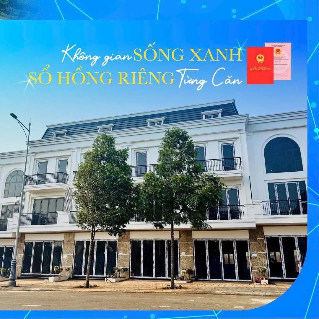 Bán nhà phố 340m² LK8 Ân Phú, 6,79 tỷ - Ảnh 1