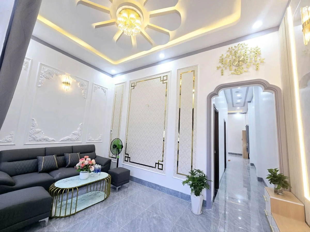 Bán nhà mới tân cổ điển 100m² 2PN Hữu Định Bến Tre - Ảnh thu nhỏ 4
