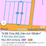 Bán đất nền Phú Hòa Định Quán 130m² giá 350 triệu - Ảnh thu nhỏ 1