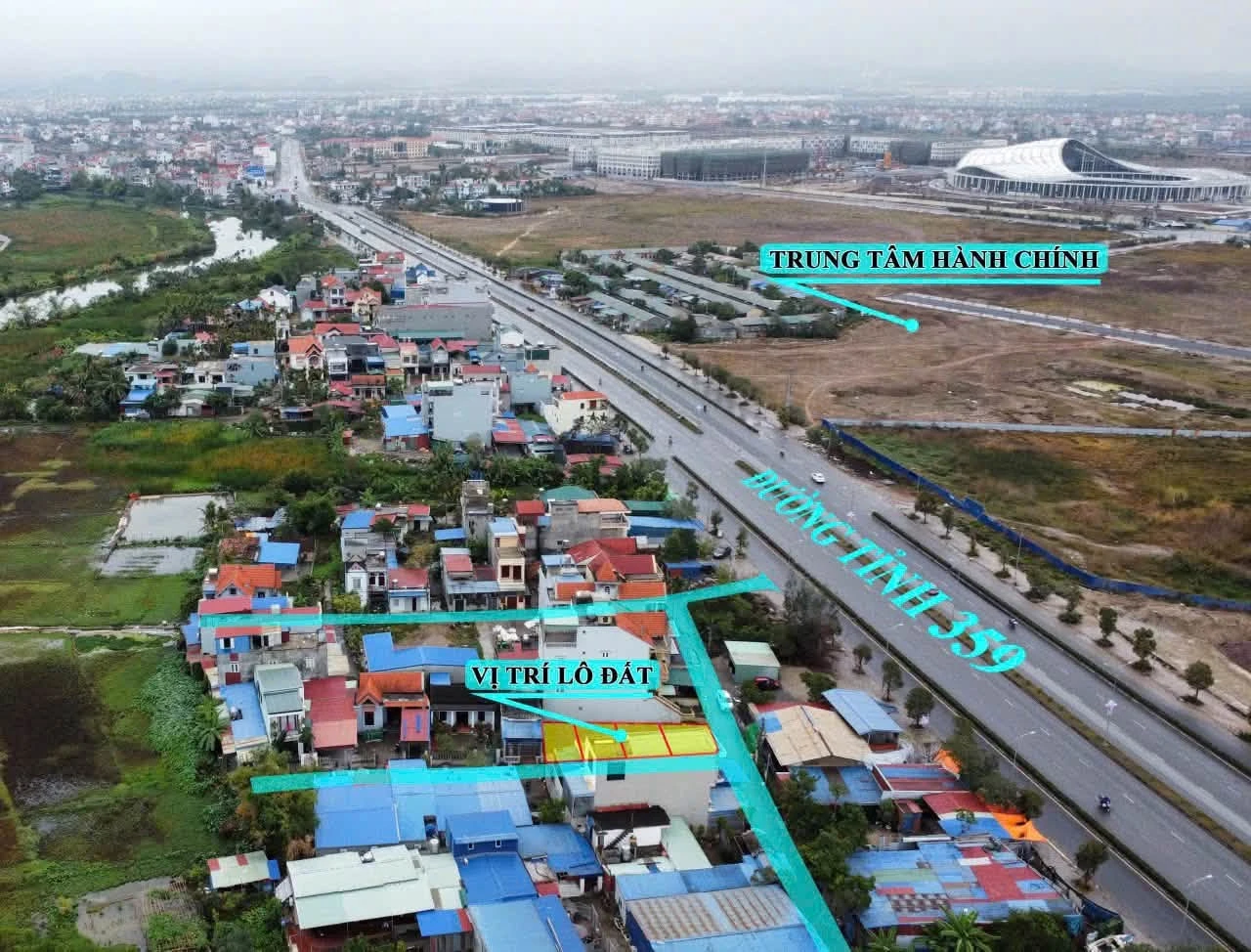Bán lô đất Tân Dương 48.3m² giá 2 tỷ 250 triệu - Ảnh 1