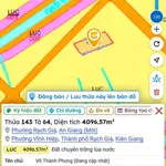 Bán đất lúa 10000m2 Rạch Chát 1 An Giang 625 triệu - Ảnh thu nhỏ 2