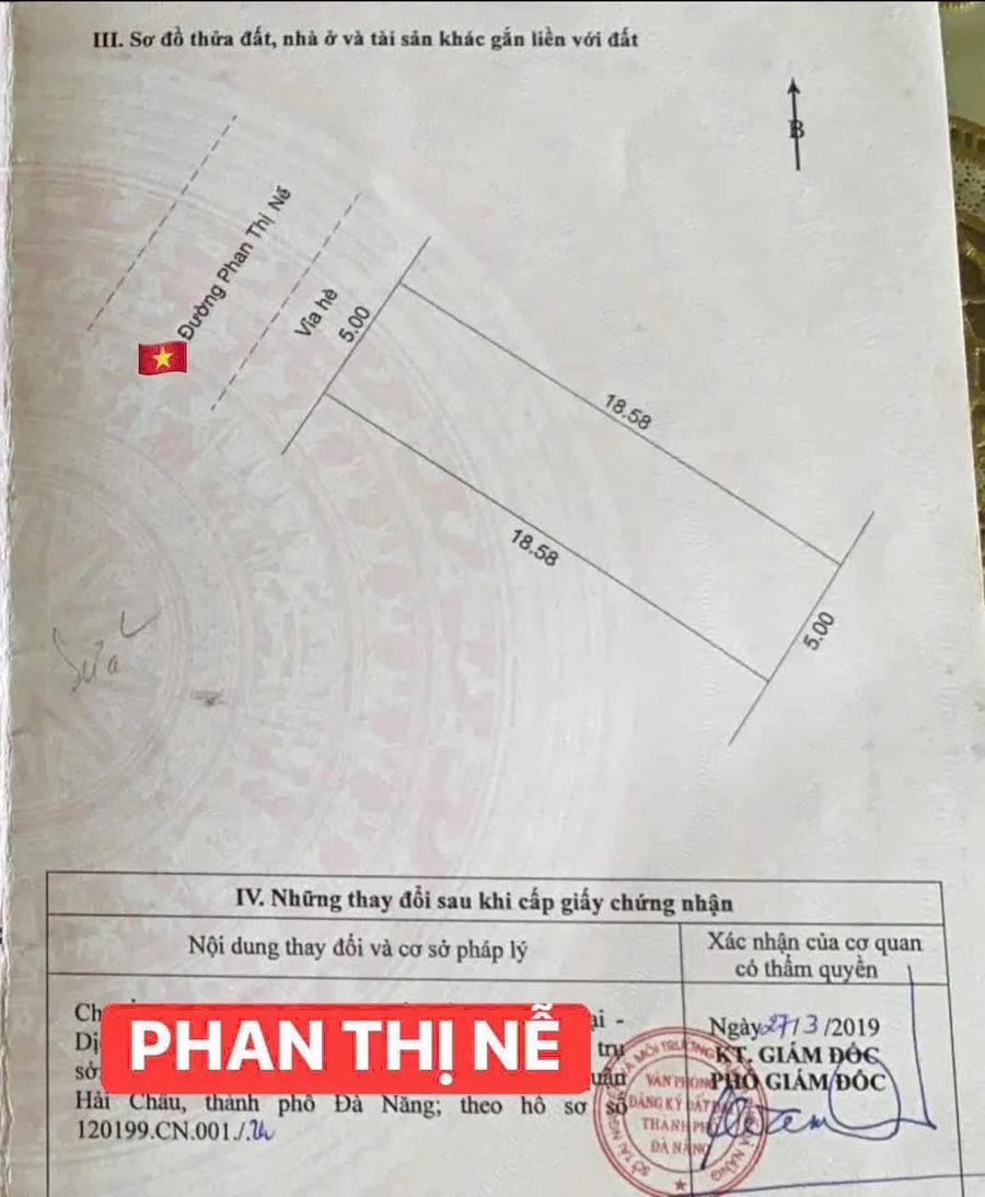 Bán đất mặt tiền Phan Thị Nể 93m2 Hoà Khánh Đà Nẵng - Ảnh 1