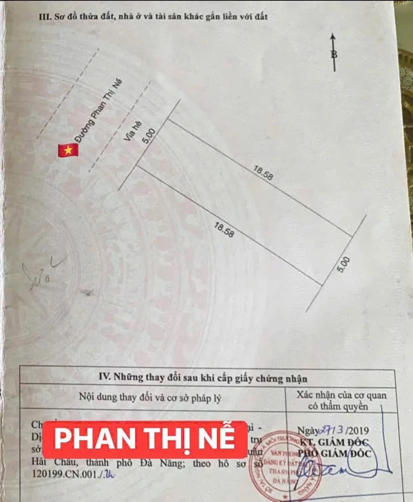 Bán đất mặt tiền Phan Thị Nể 93m2 Hoà Khánh Đà Nẵng