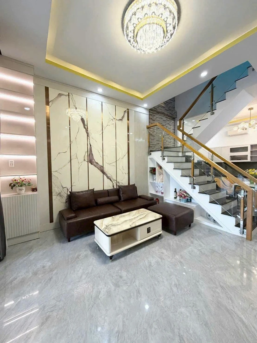 Bán nhà 1 trệt 2 lầu 74,9m² gần chợ Long Thượng, Phước Lý, Tây Ninh - Ảnh thu nhỏ 5