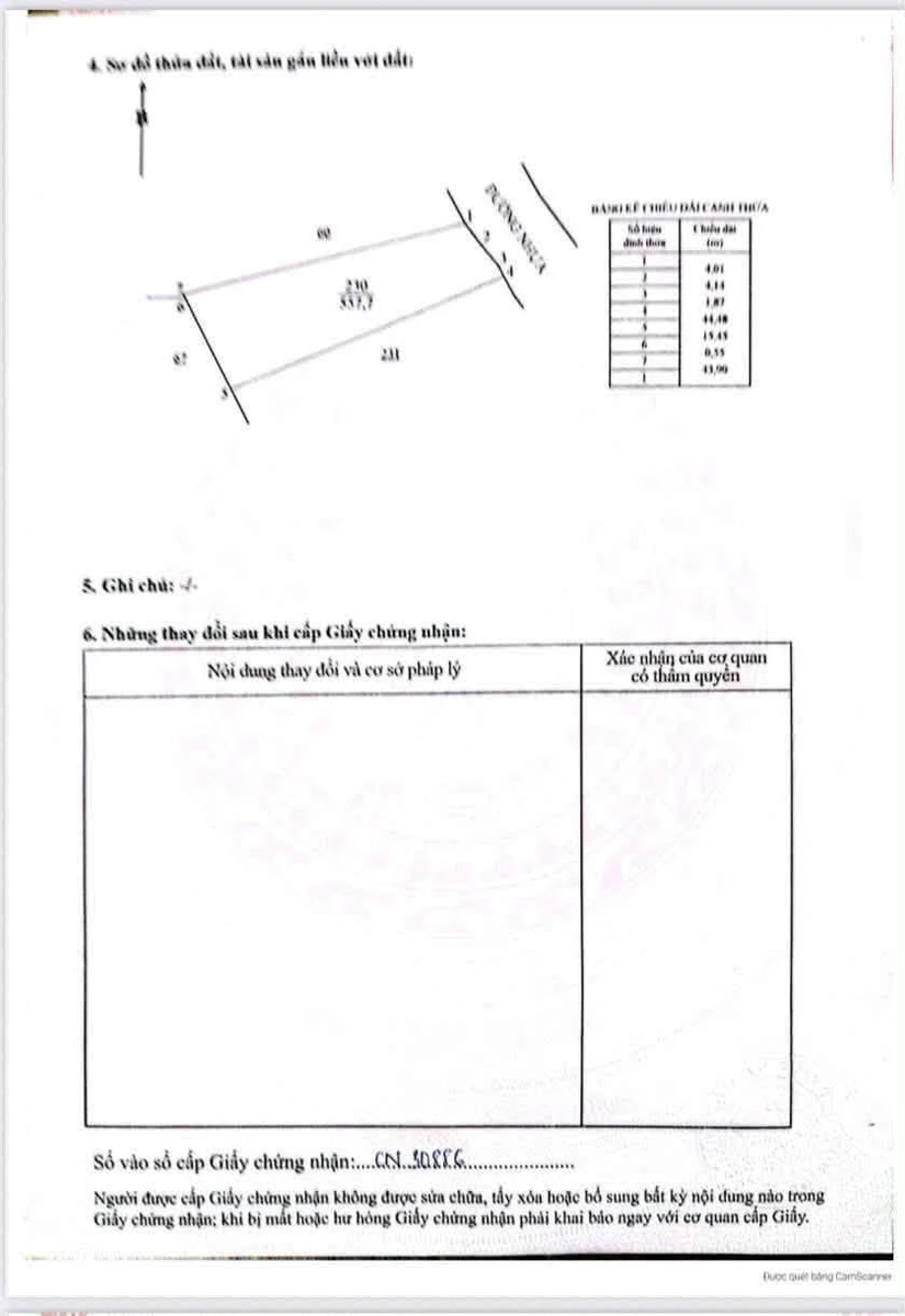 Bán đất 557m2 gần biển Phước Hải 2 tỷ 350 - Ảnh thu nhỏ 5