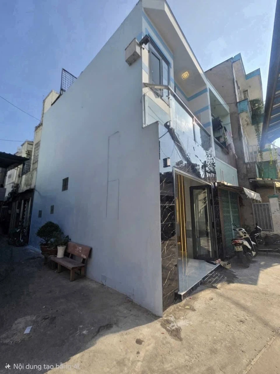 Bán nhà góc hẻm 6m 2,5 tầng 3PN 81m² sử dụng, Lương Văn Can Quận 8, giá 4 tỷ - Ảnh 1
