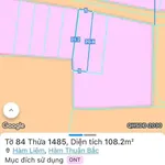 Bán lô thổ cư 108.2m2 Hàm Liêm Lâm Đồng 630 triệu - Ảnh thu nhỏ 4