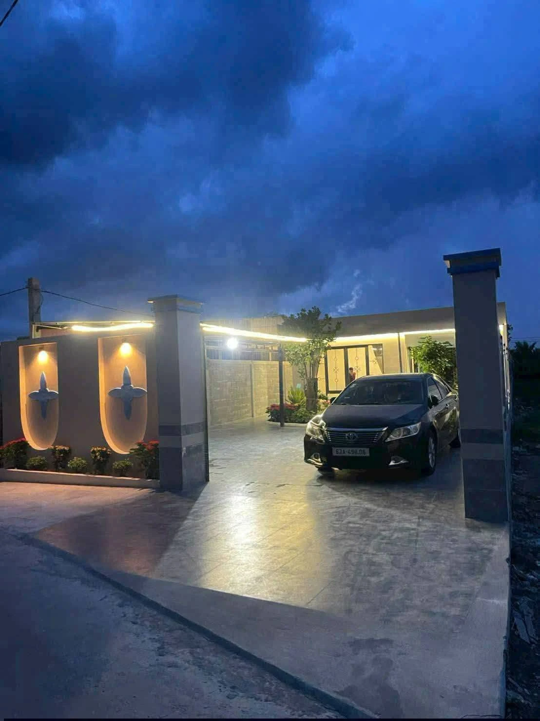 Bán nhà vườn 450m2 đất thổ cư Tây Ninh, gần chợ Tầm Vu - Ảnh 1