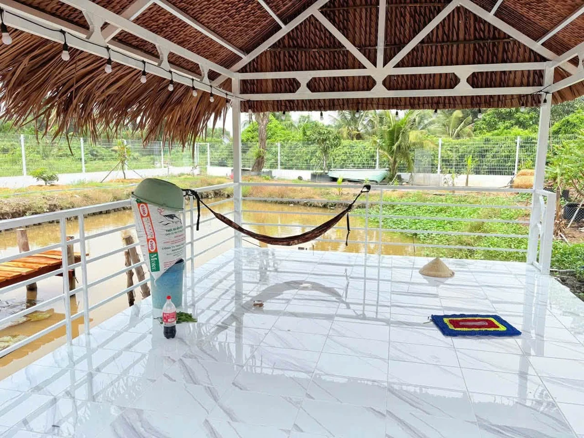 Bán nhà vườn 1068m2 full thổ cư, 3PN, giá 3,5 tỷ tại Nhựt Chánh, Bến Lức, Long An - Ảnh thu nhỏ 4