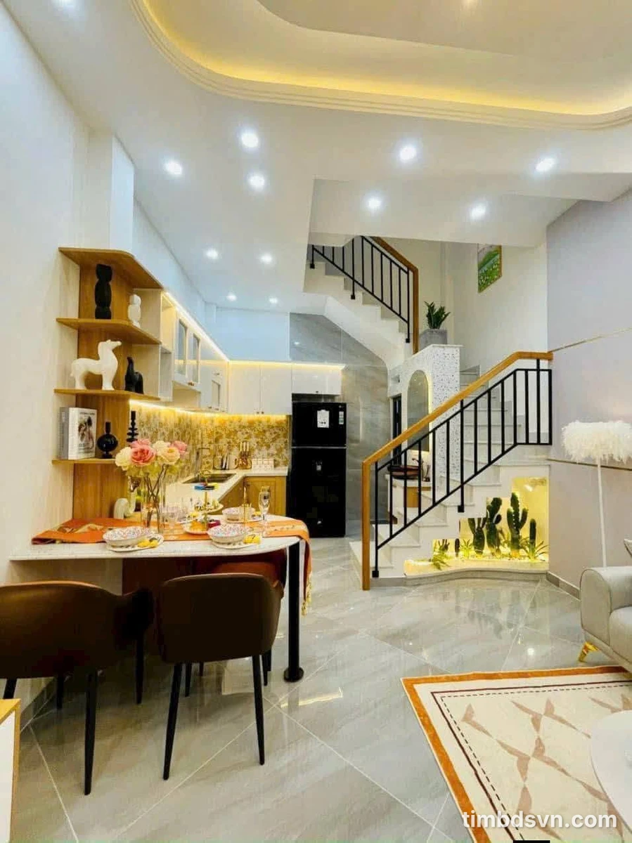 Cho thuê nhà 3PN 36m² HXH Thống Nhất Gò Vấp 16tr/tháng - Ảnh thu nhỏ 2
