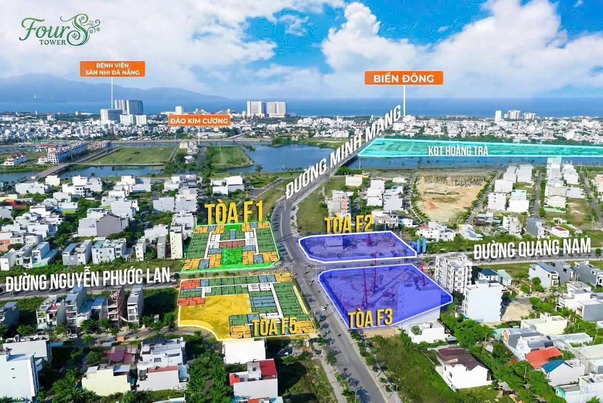 Bán căn hộ 2PN 58,7m² view biển FourS Tower Đà Nẵng 3,8 tỷ - Ảnh thu nhỏ 5