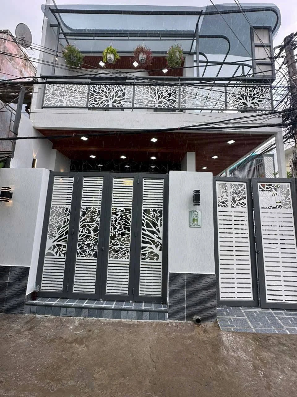 Bán nhà 2 mặt tiền hẻm xe hơi 6,25x12m gần ngã ba Tân Kim QL50, Bình Chánh - Ảnh 1